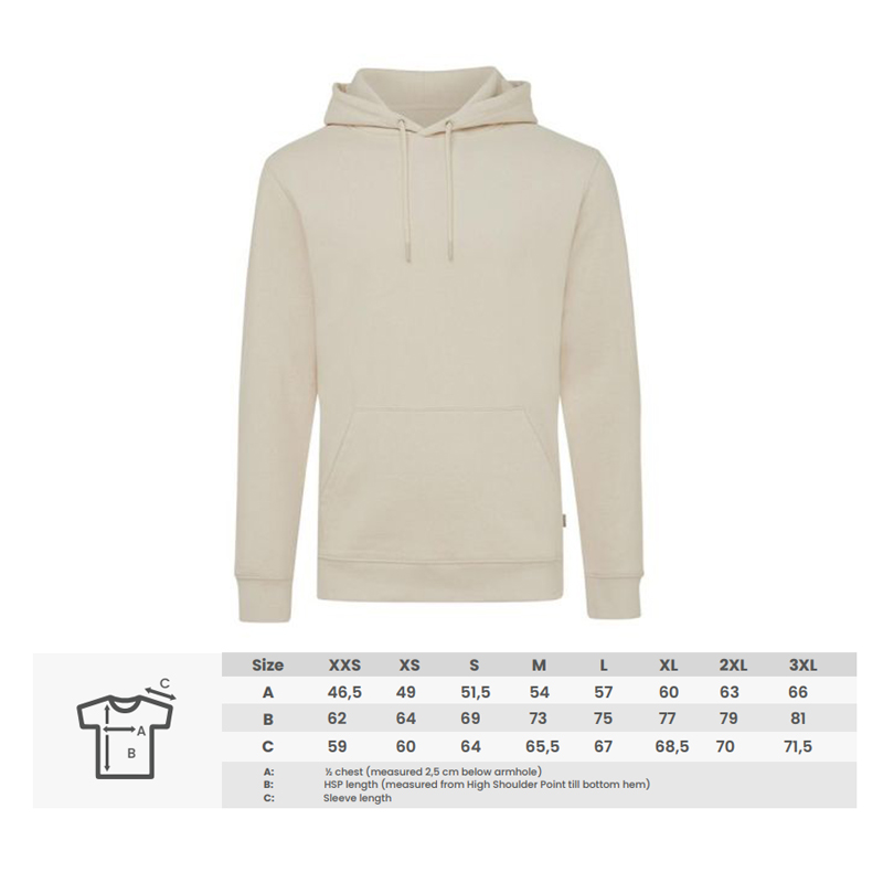 Hoodie gerecycled katoen - Afbeelding 3